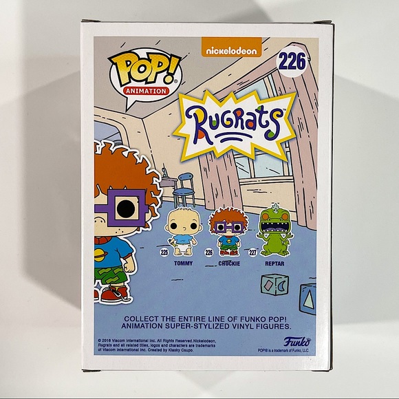 Nickelodeon Rugrats CHUCKIE #226 Funko Pop! Animation - Picture 2 of 7